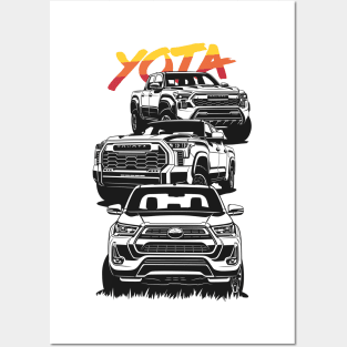 TRD Tacoma and Hilux Posters and Art